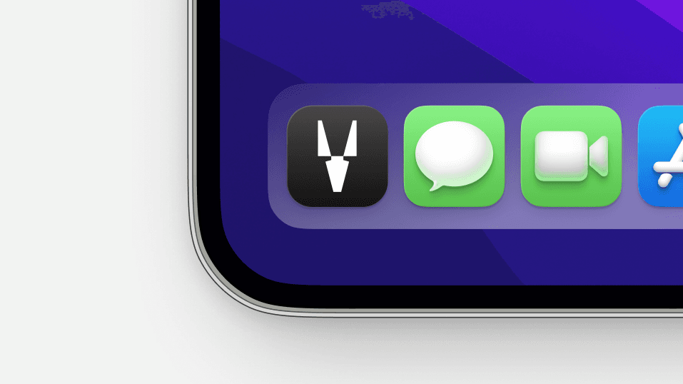 Emmel app icon on a phone home screen